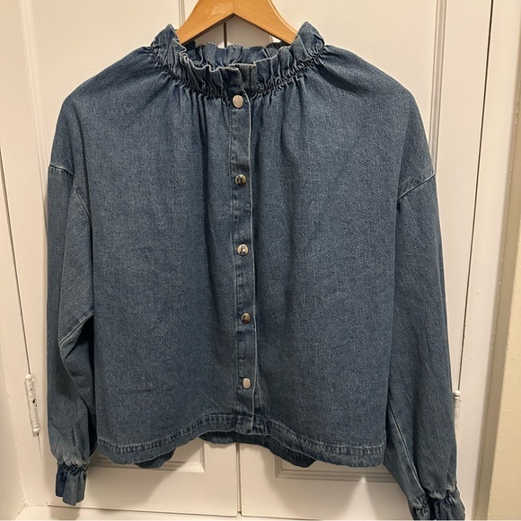 XiRENA Blue Button Down Shirt - Picture 5 of 10